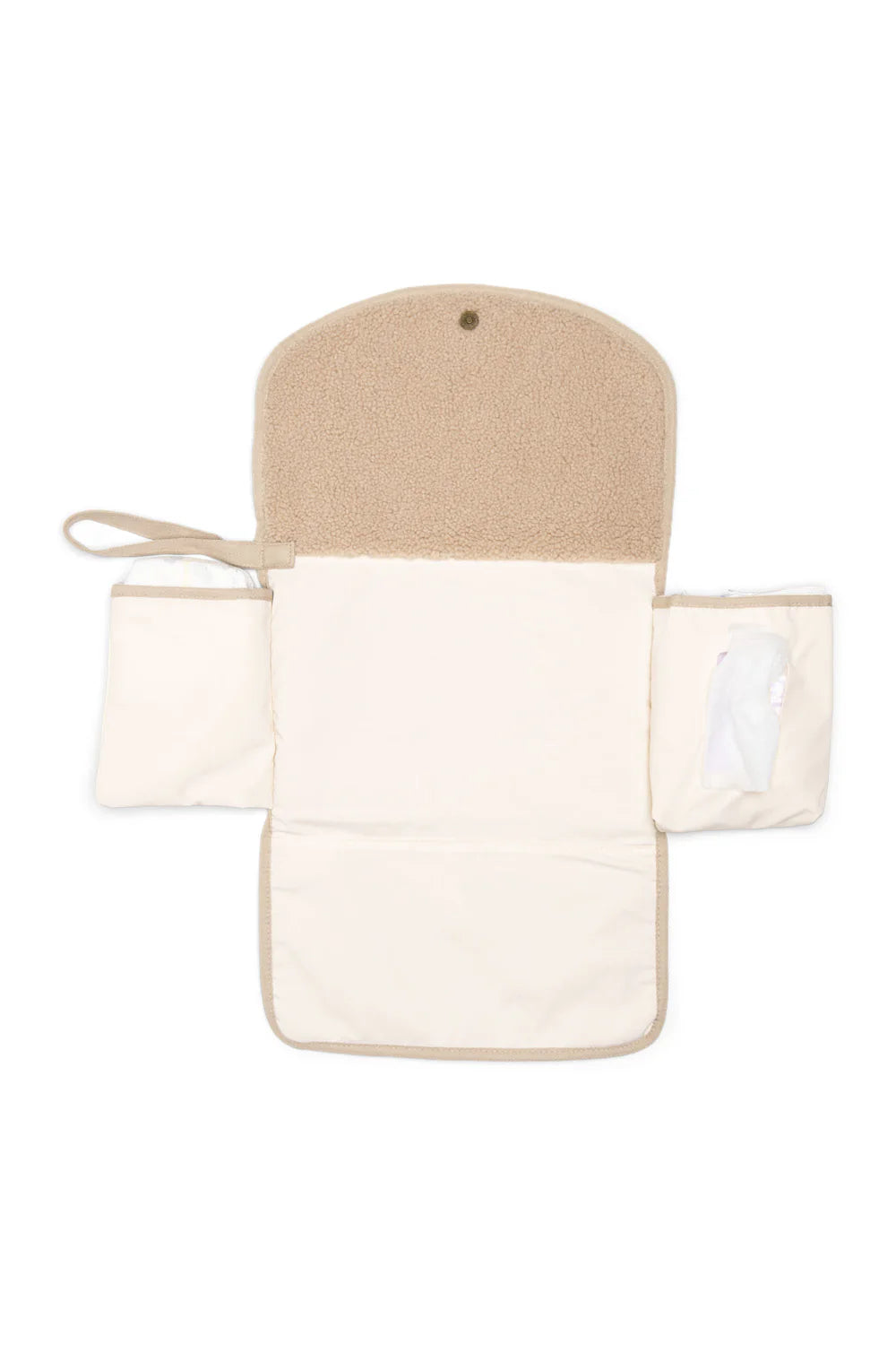 Ecru Teddy Changing Mat Plus