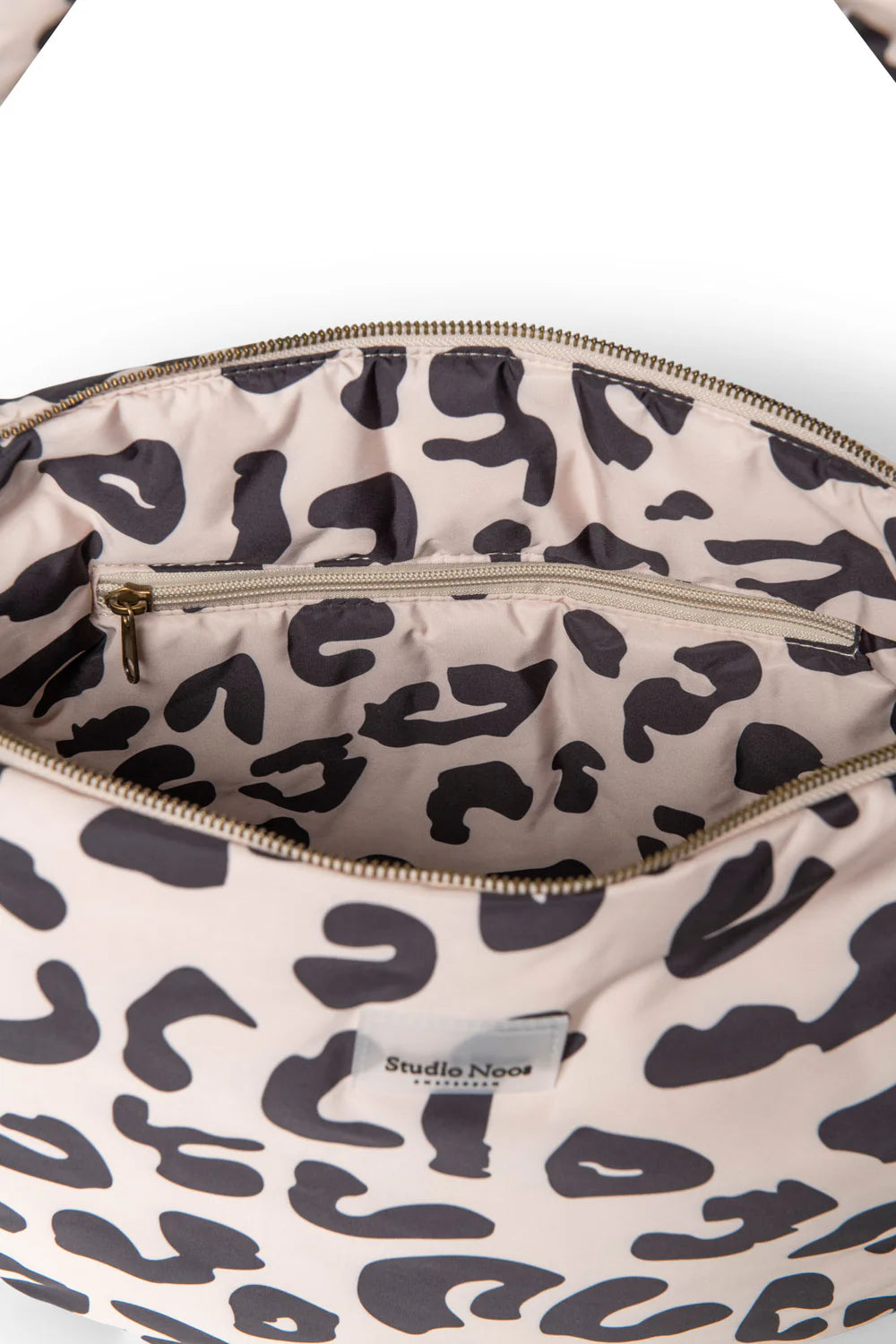 Holy Cow Puffy Cross Body Bag - Brownish