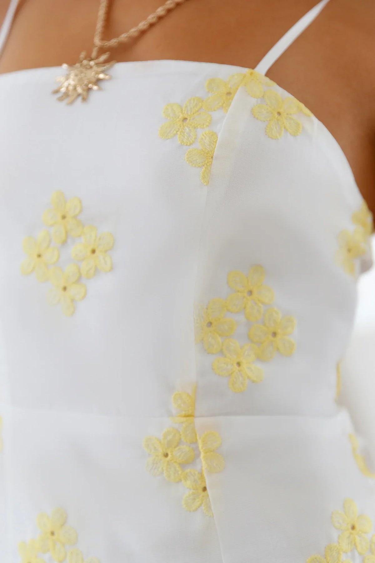 Cavana Minikleid Gelb