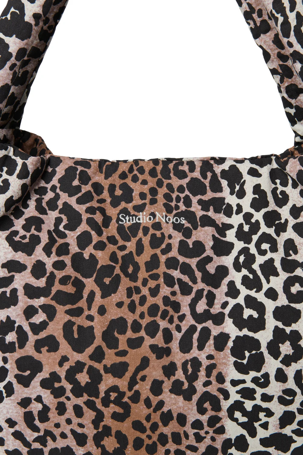 Hazel Leopard Soft Cotton Mom Bag