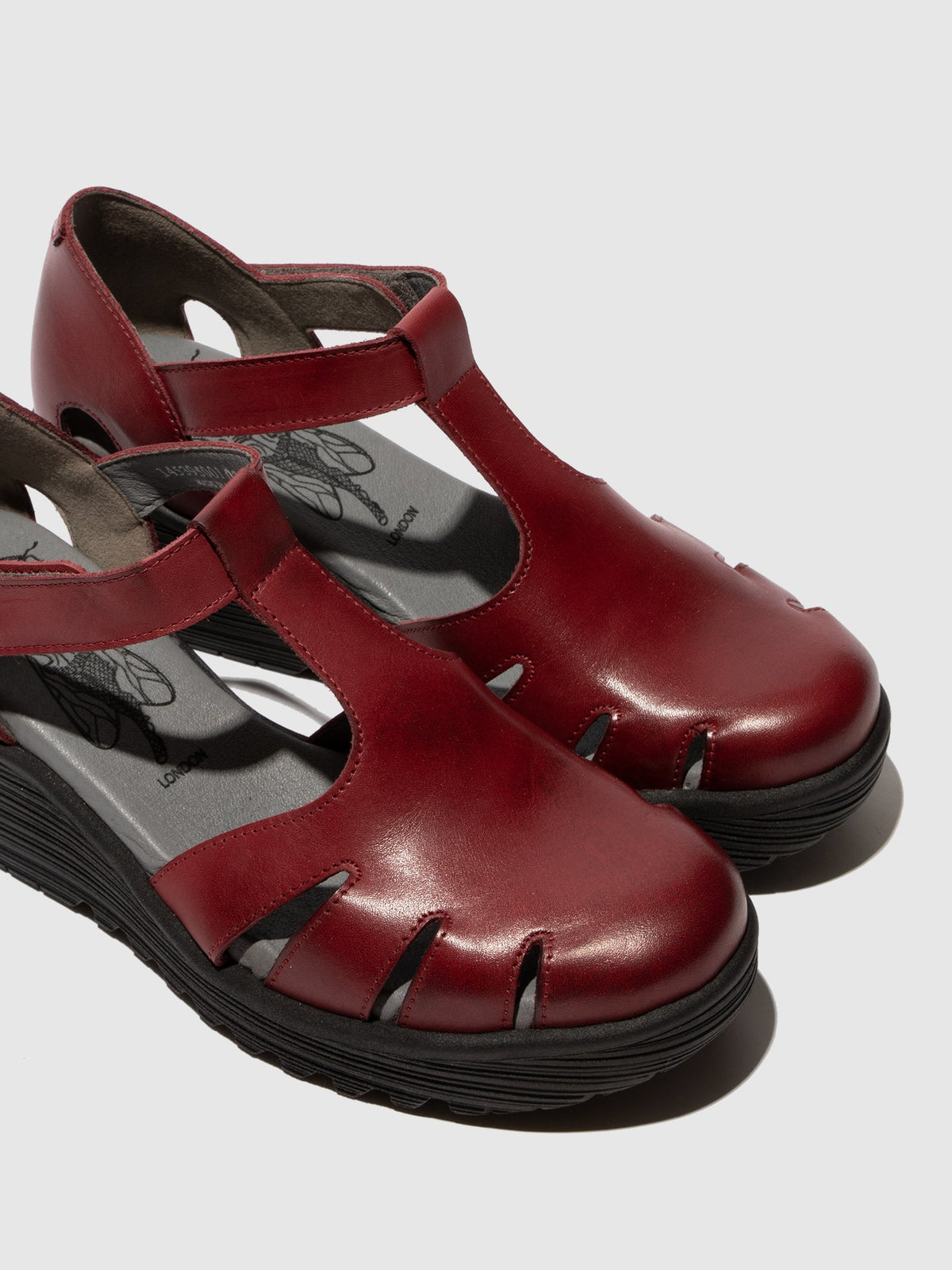 Velcro-Sandalen LETE395FLY RUBI