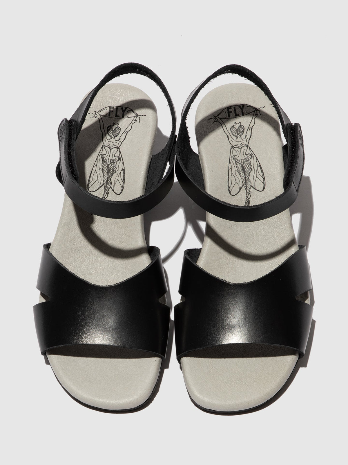 Slingback-Sandalen OLLA446FLY BLACK
