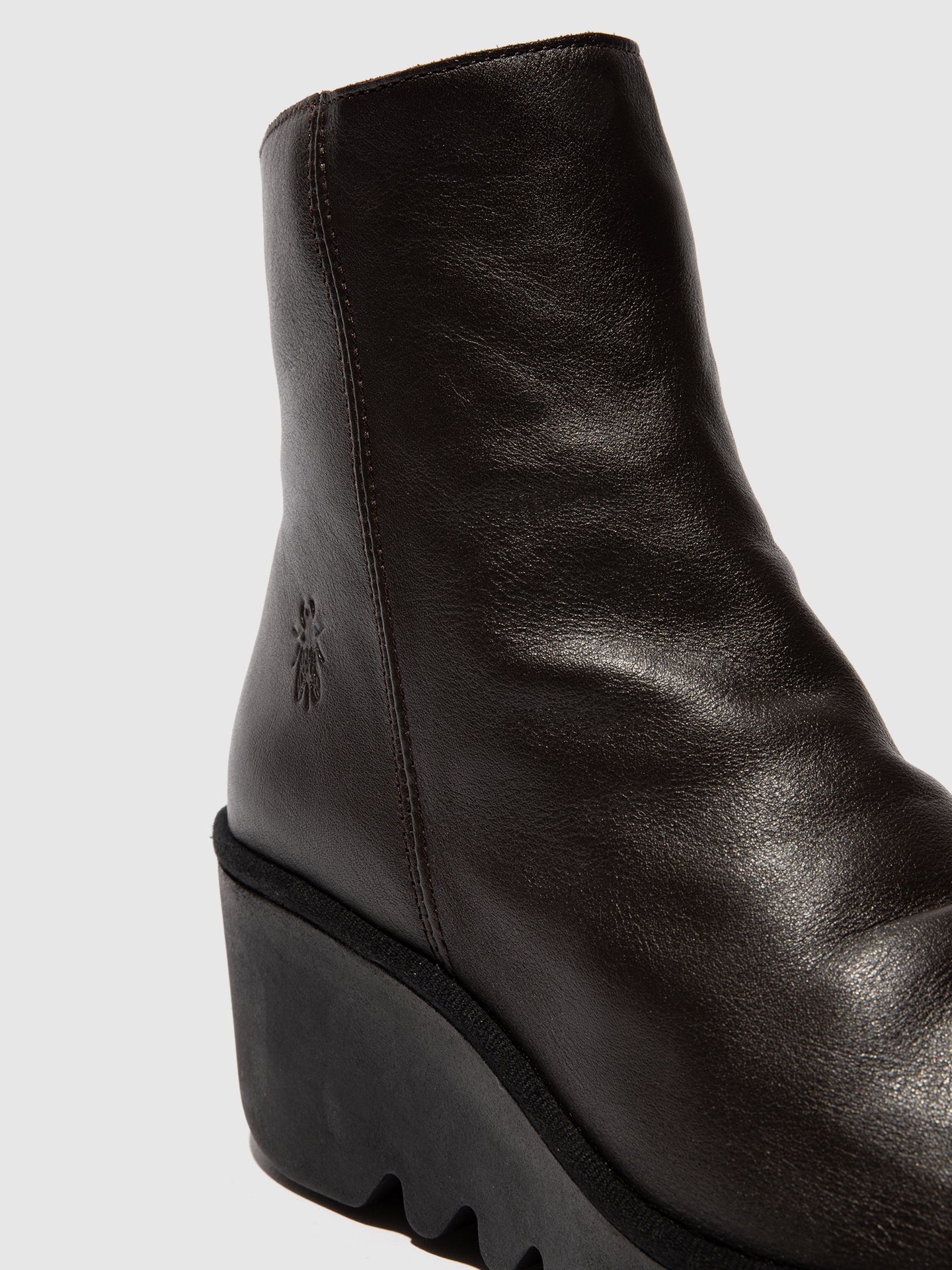 Reißverschluss-Stiefeletten BAAN538FLY DK. BROWN