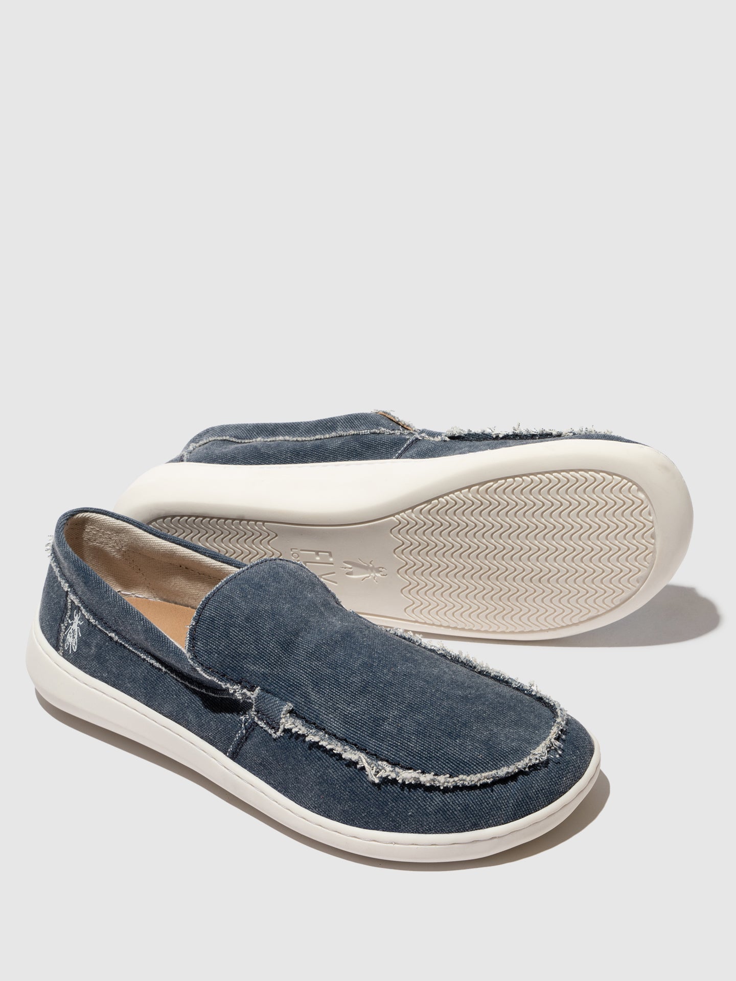 Loafer mit runder Zehenpartie COFY669FLY BLUE