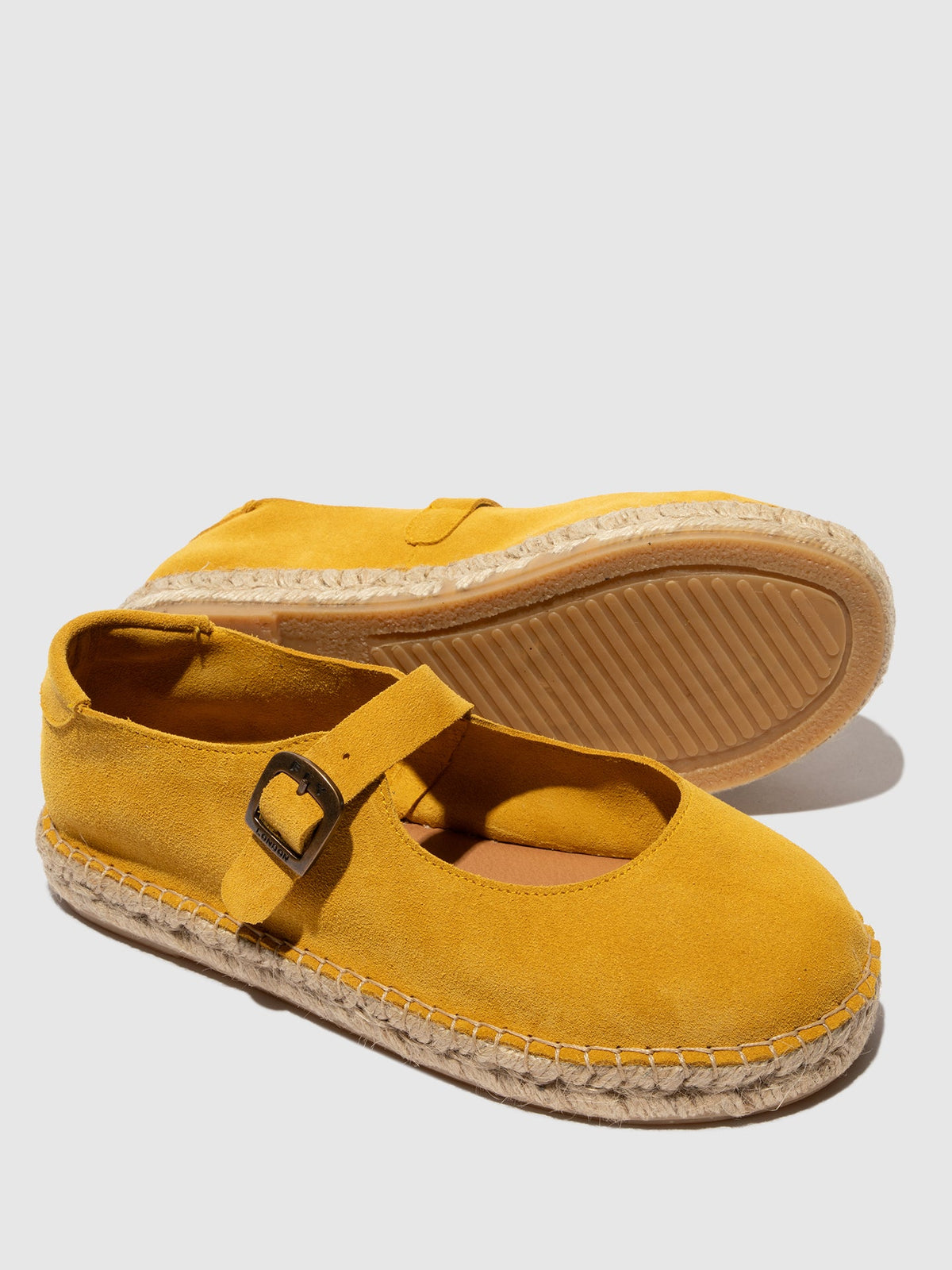 Espadrilles mit runder Kappe SOIK554FLY GELB