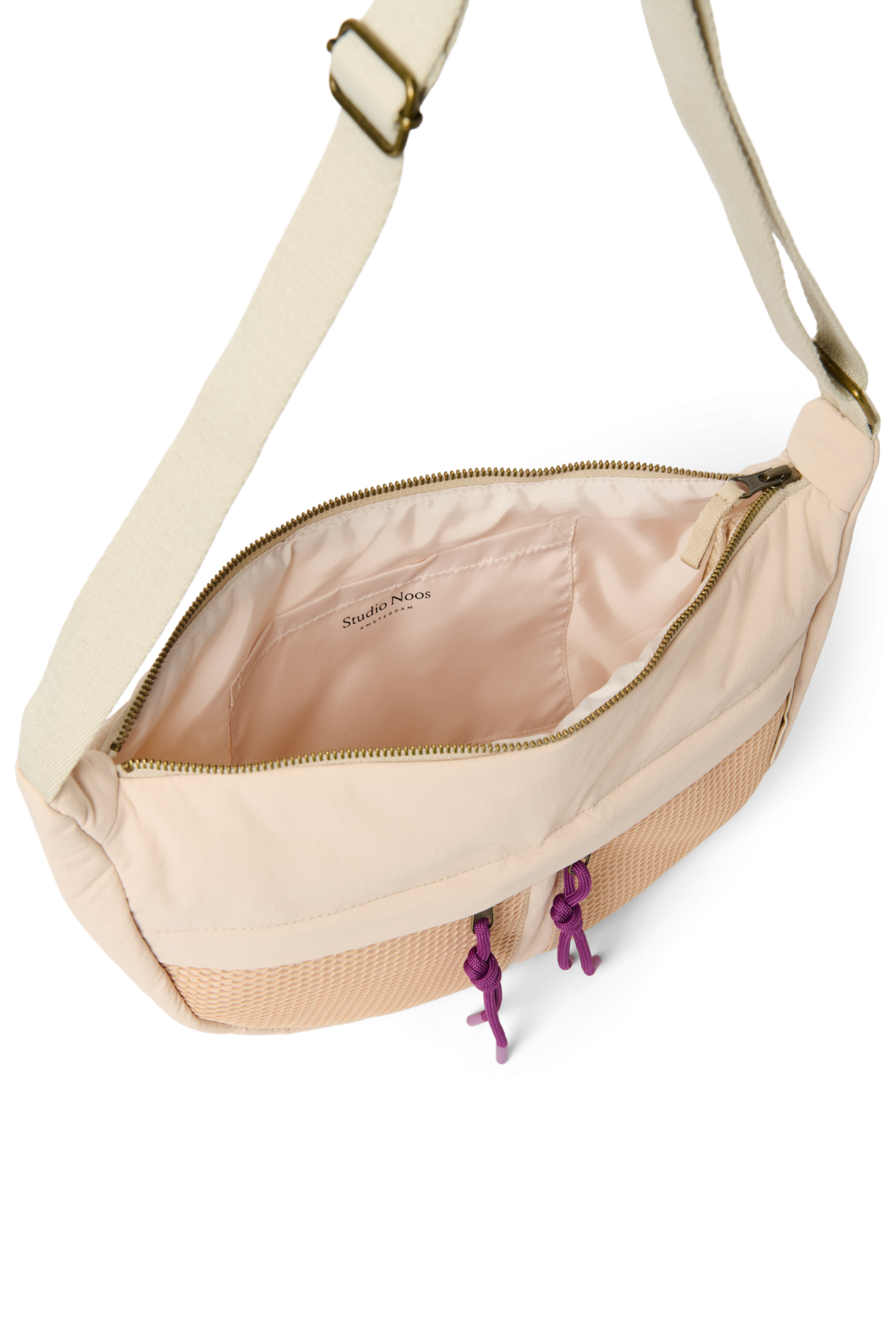 Patchwork Adult Fanny Pack | Oatmeal