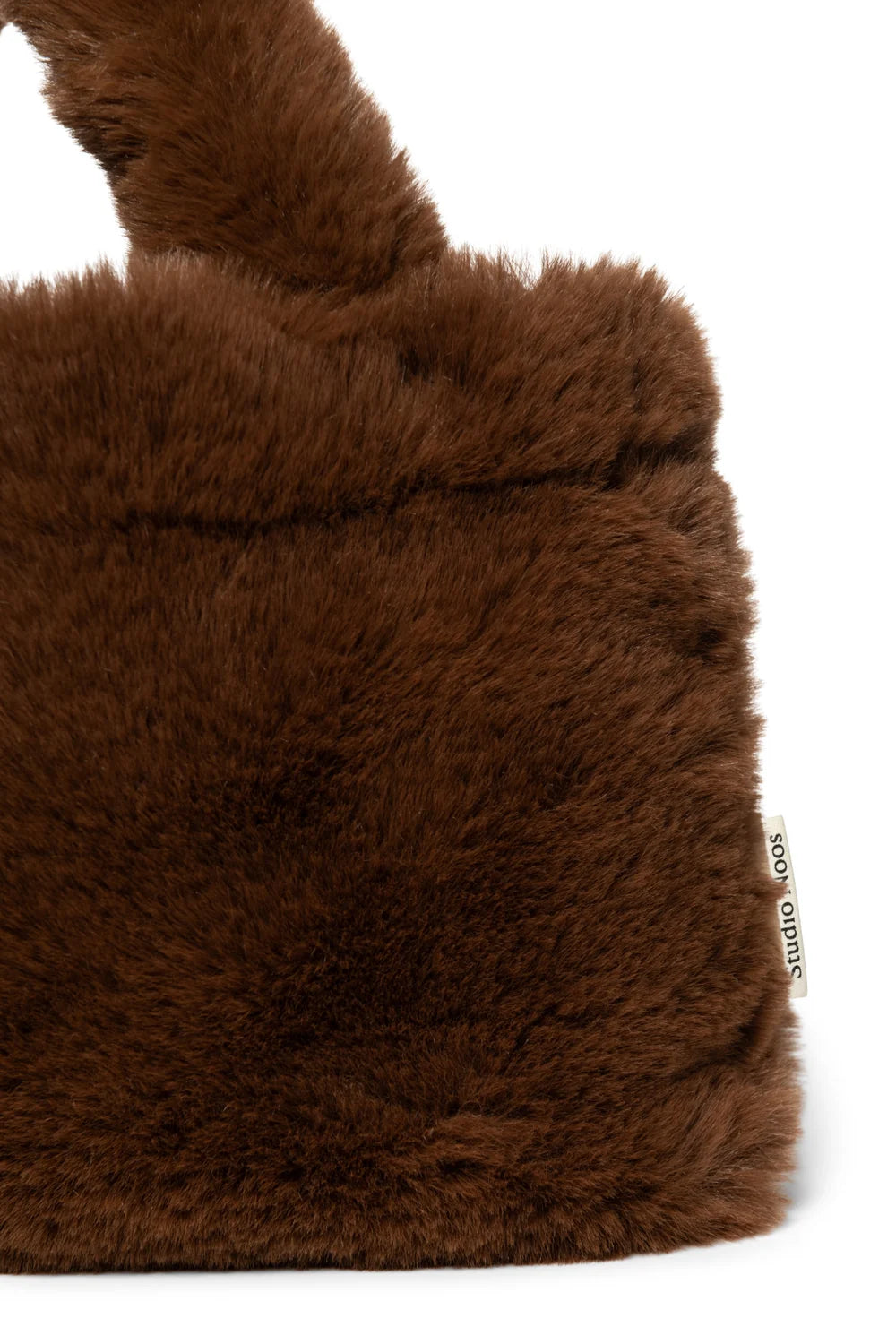 Holy Cow Faux Fur Mini Handbag