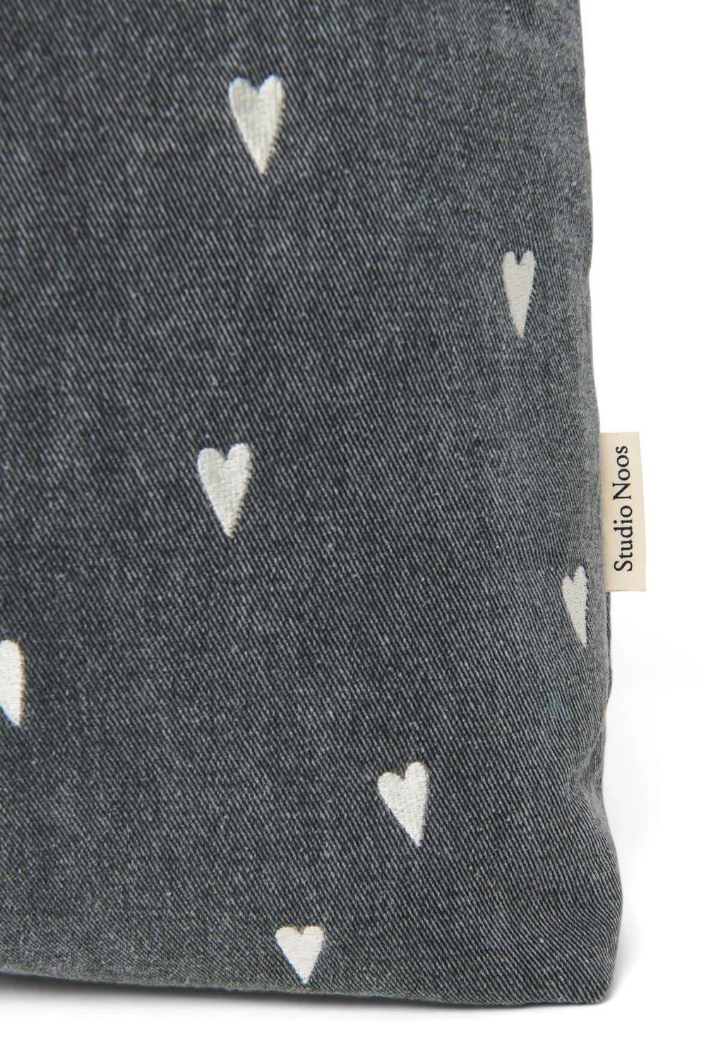 Grey Denim Mom Bag