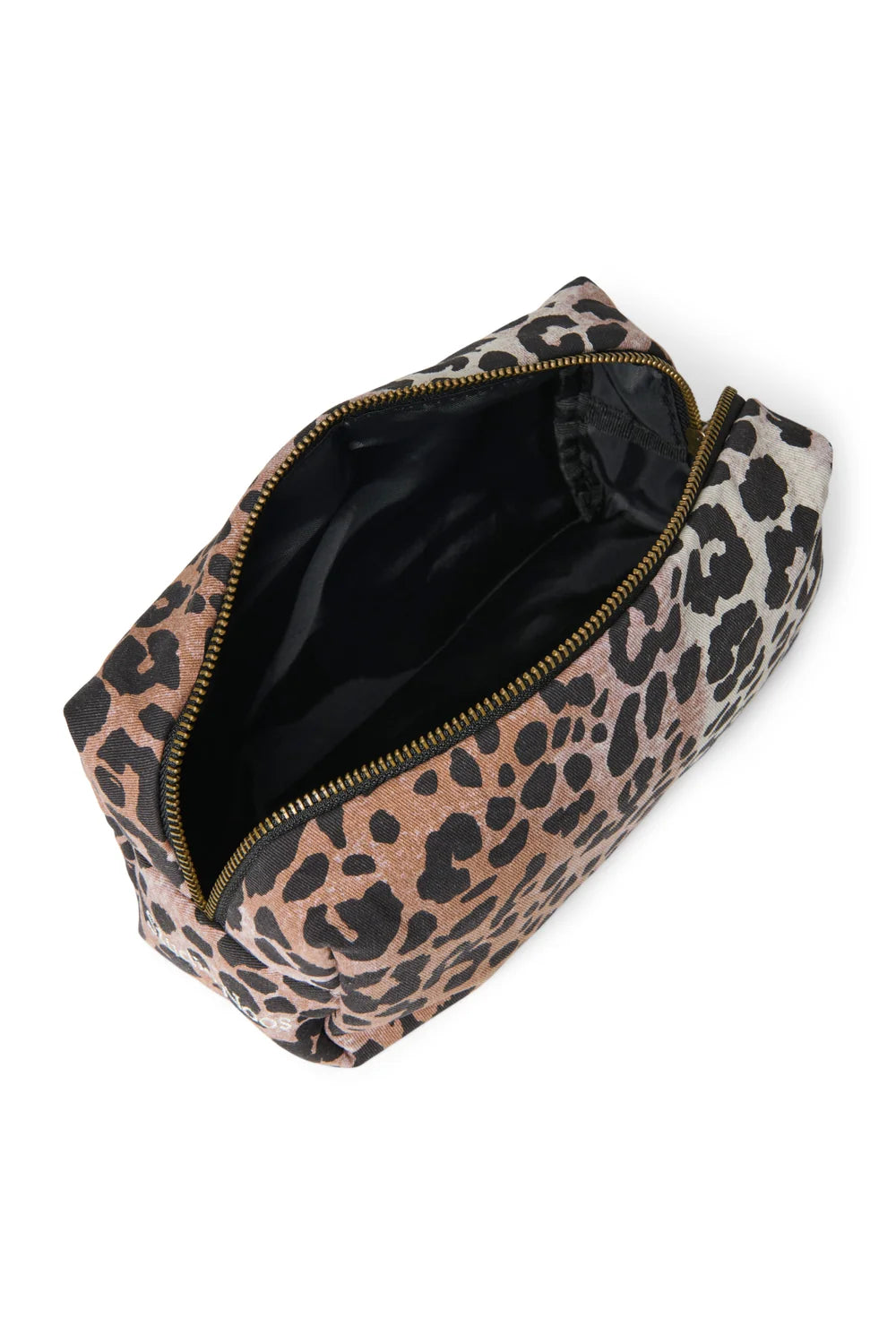 Hazel Leopard Soft Cotton Pouch