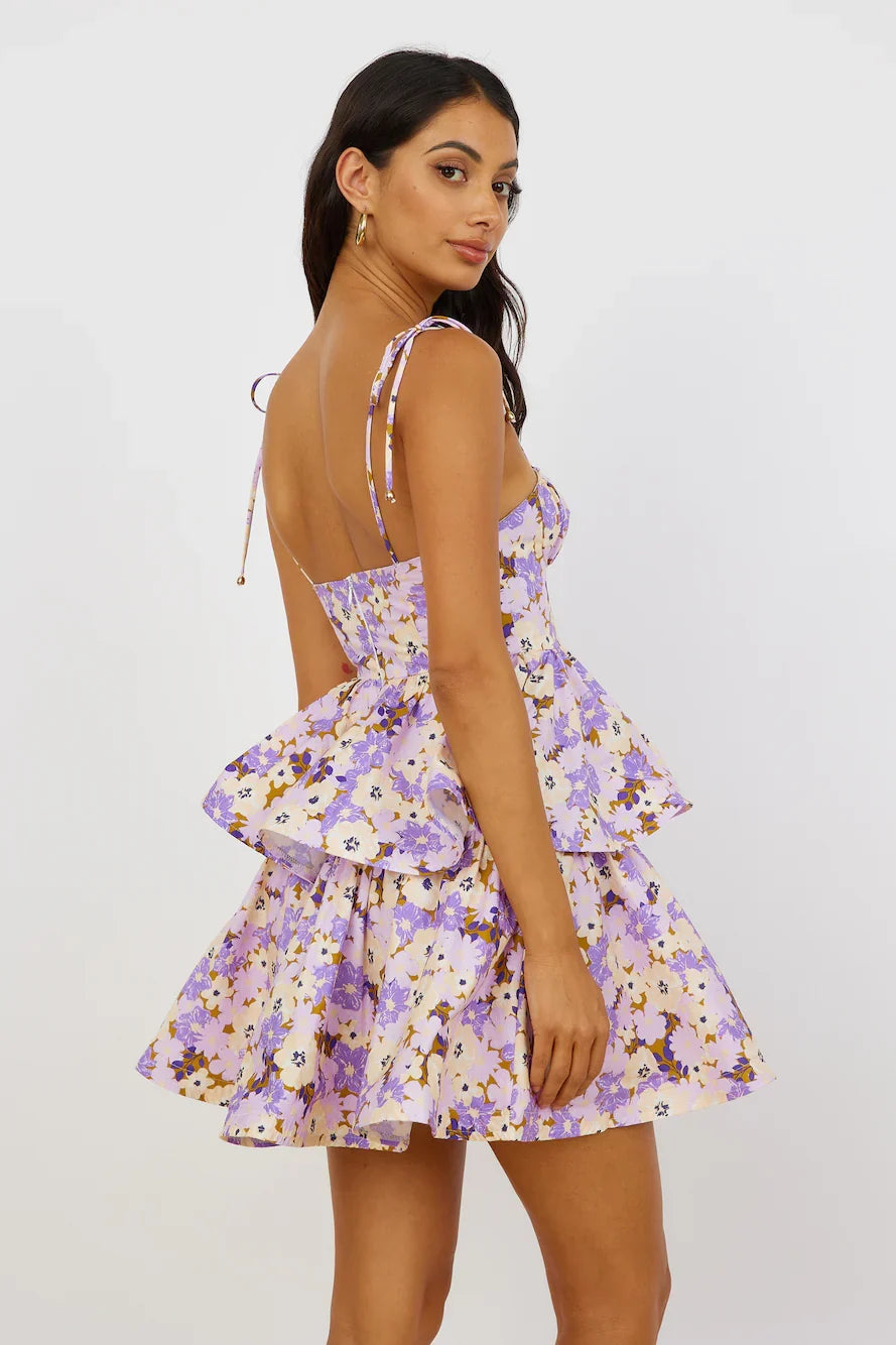 Shapeshifter-Kleid Lila