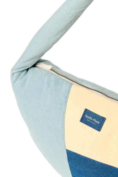 Denim Patchwork Cross Body Bag