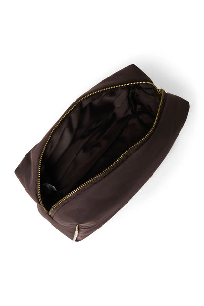 Brown Puffy Pouch
