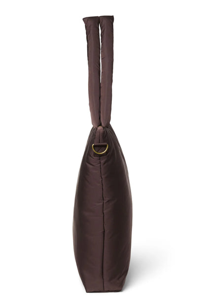 Brown Puffy Diaper Bag