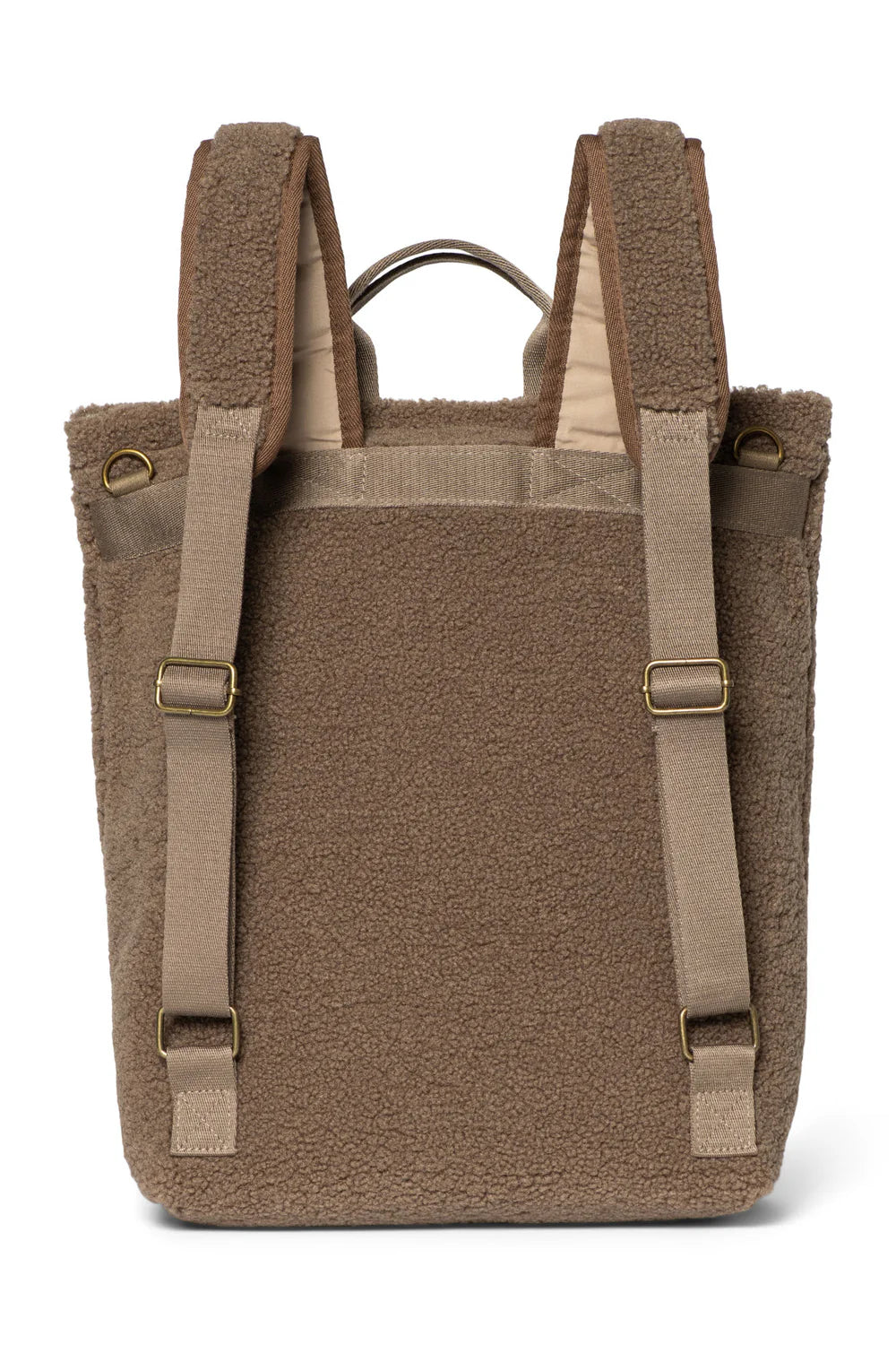 Ecru Teddy Adult Backpack