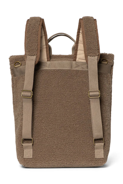 Ecru Teddy Adult Backpack