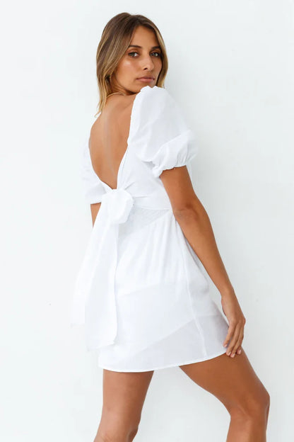 Elreid Kleid Weiß