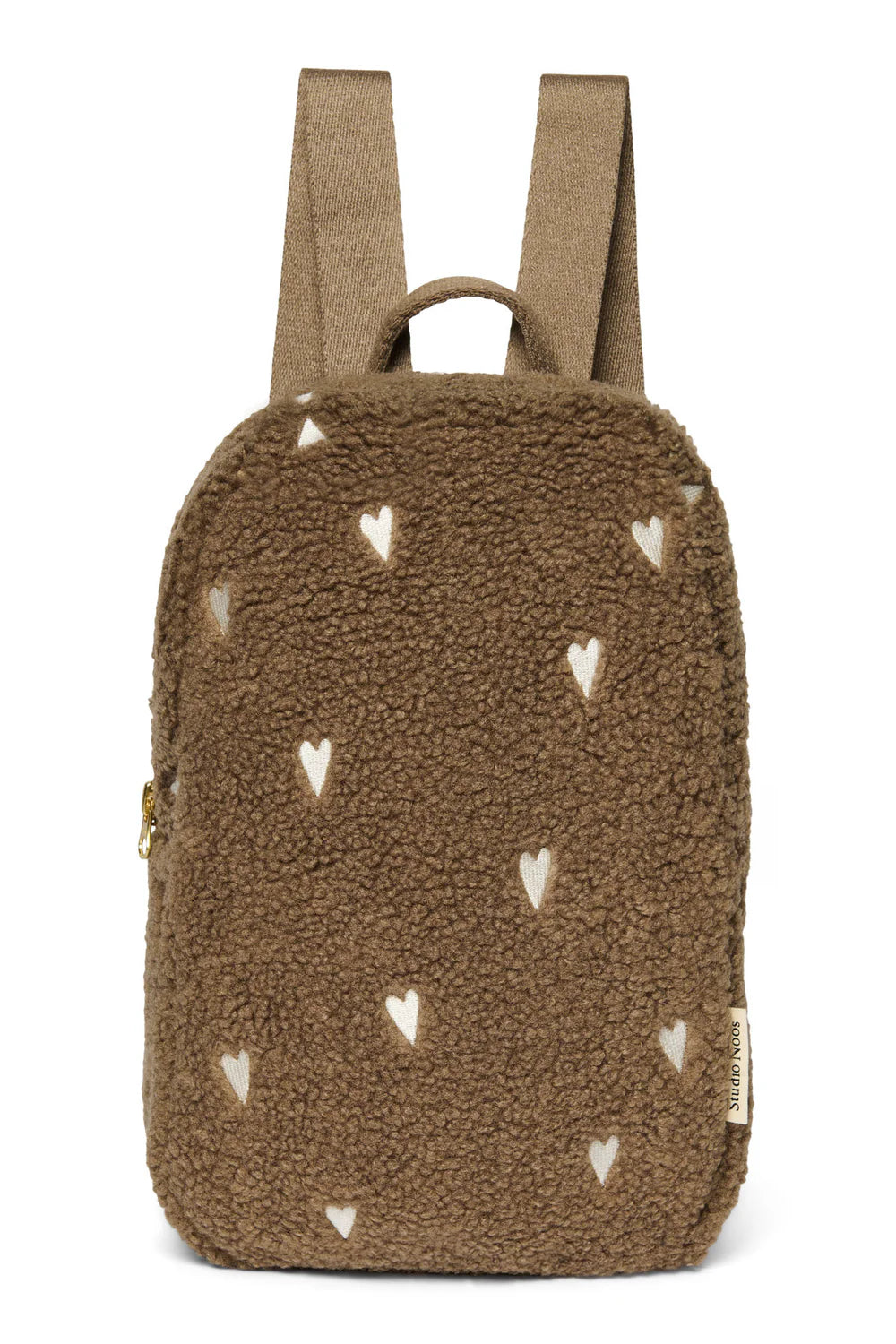 Brown Hearts Teddy Mini Backpack
