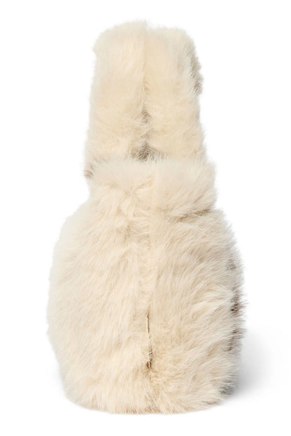 Brown Faux Fur Mini Handbag
