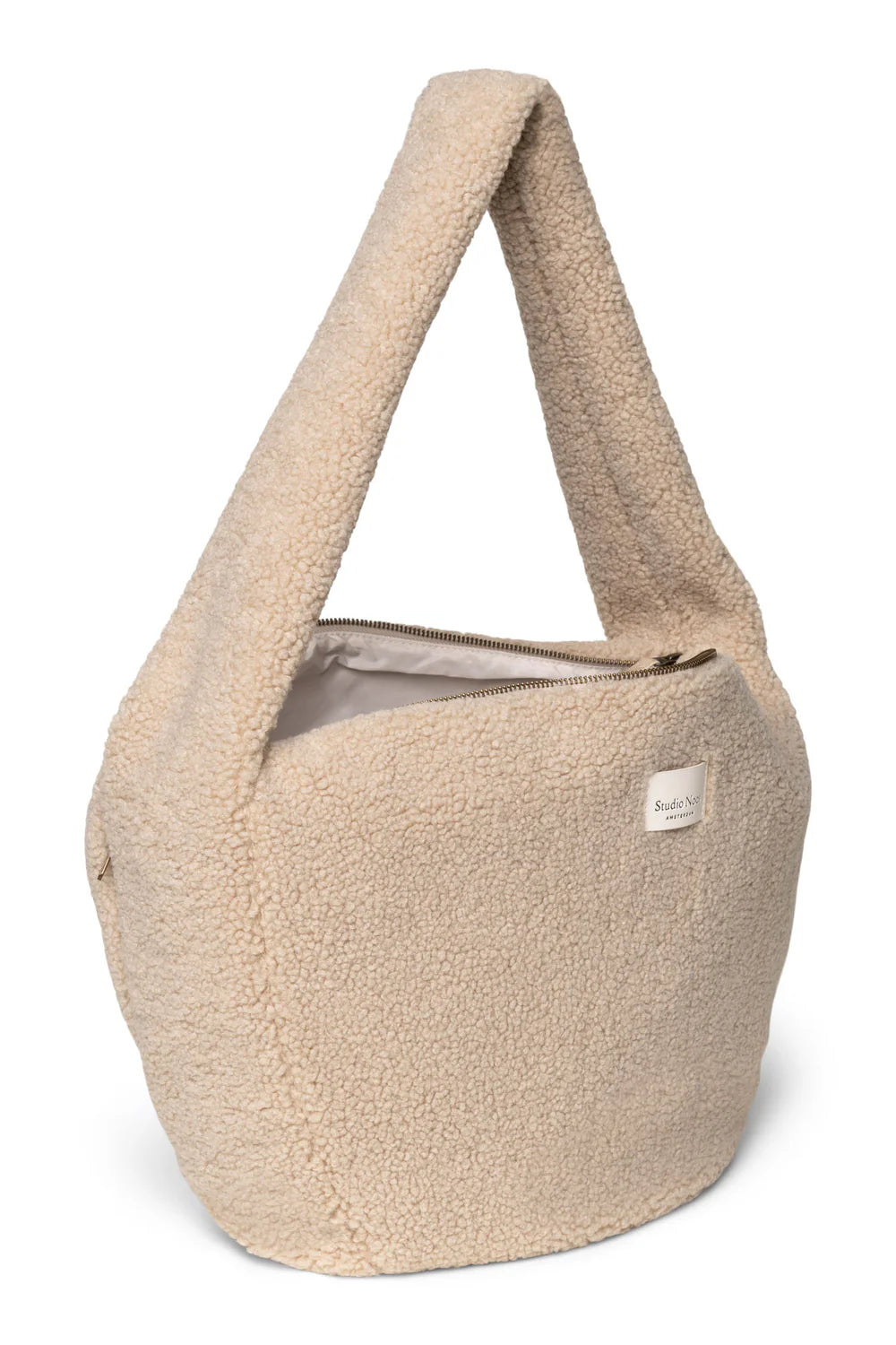 Brown Hearts Teddy Cross Body Bag