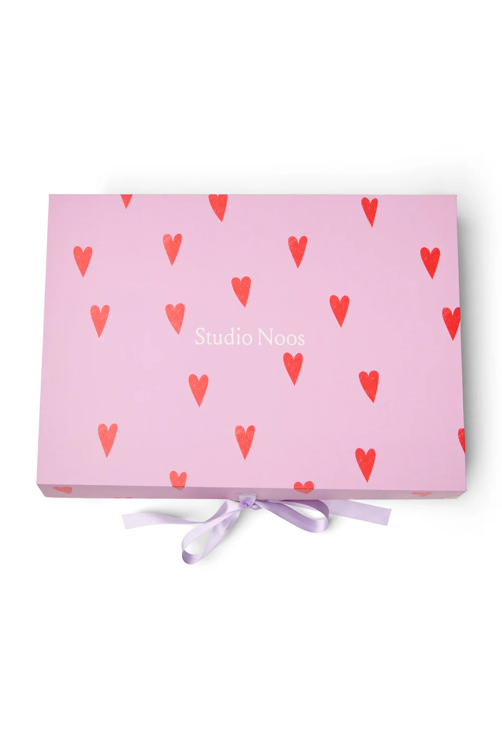 Ecru Hearts Matching Teddy Gift Set