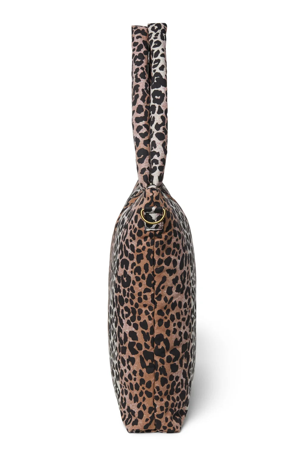 Hazel Leopard Soft Cotton Diaper Bag