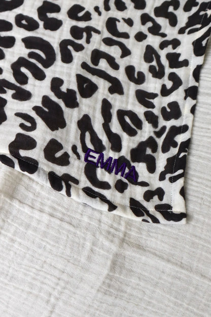Holy Cow Swaddle Print Medium