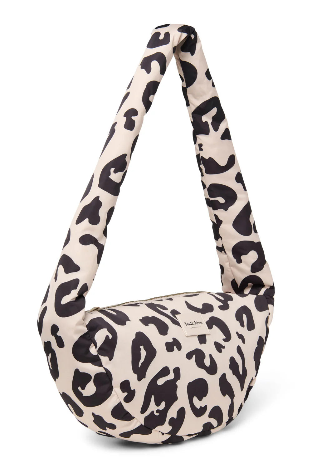 Holy Cow Puffy Mini Cross Body Bag - Brownish