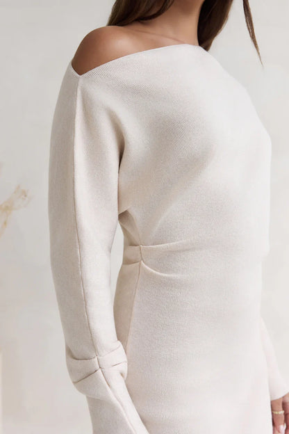 Lowe Minikleid Creme