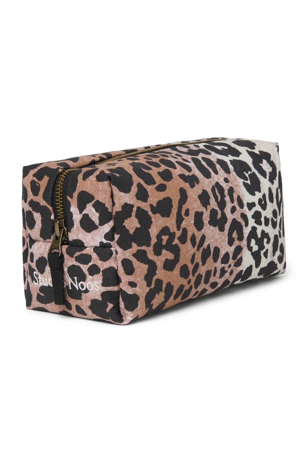Hazel Leopard Soft Cotton Pouch