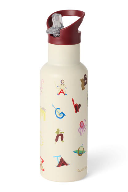 Stainless Steel Bottle 500ML | Alphabet