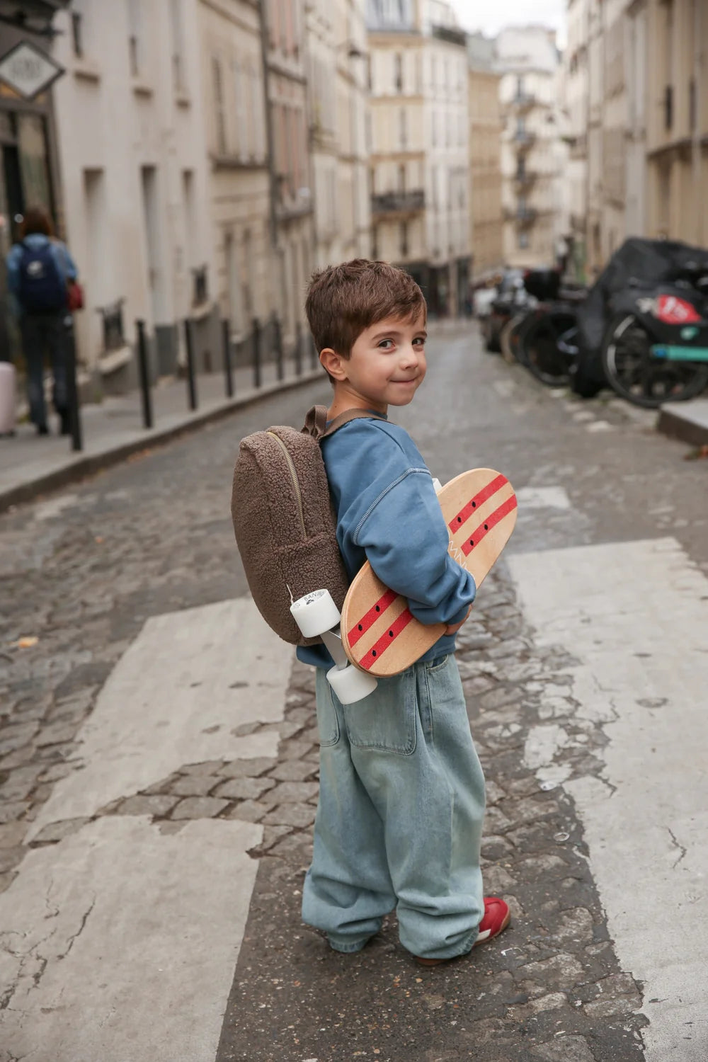 Brown Teddy Mini Backpack