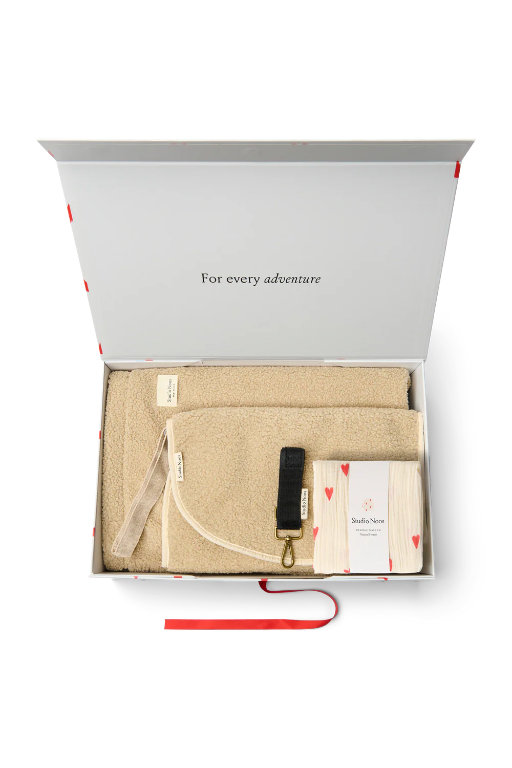 Ecru Teddy Parent On The Go Gift Set