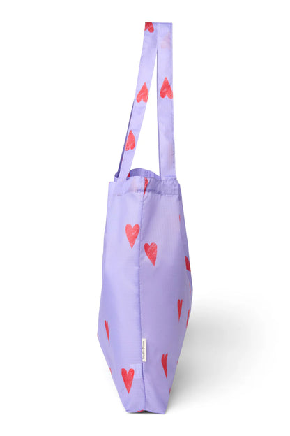 Lilac Grocery Bag