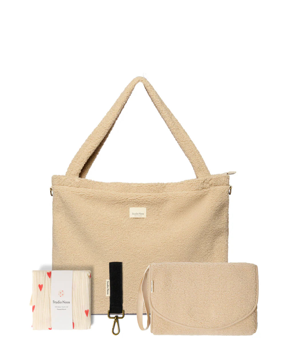 Ecru Teddy Parent On The Go Gift Set