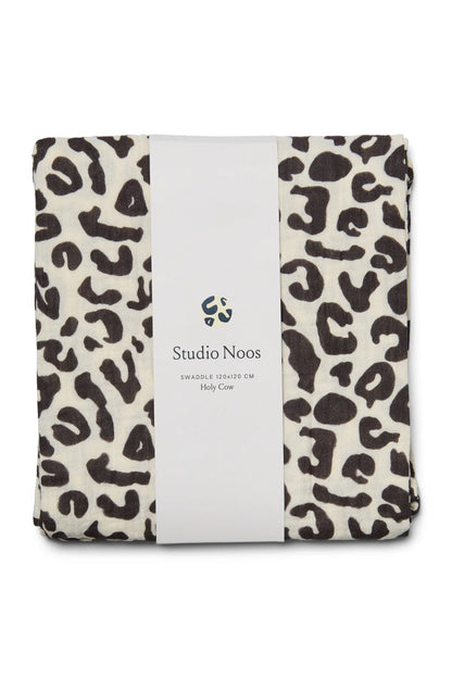 Holy Cow Swaddle Print Large