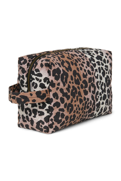 Hazel Leopard Soft Cotton Toiletry