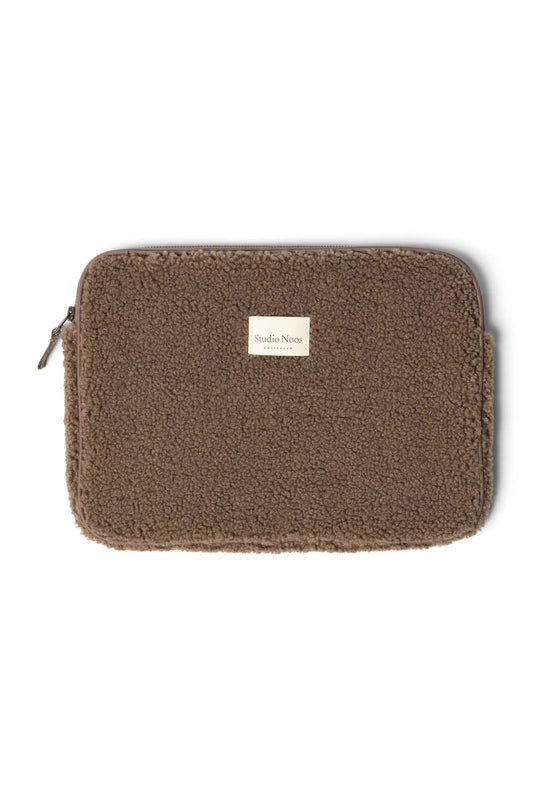 Braune Teddy Laptop Hülle 13 Zoll