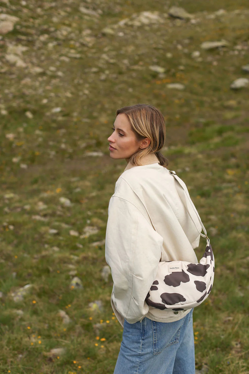 Holy Cow Puffy Adult Fanny Pack - Brownish