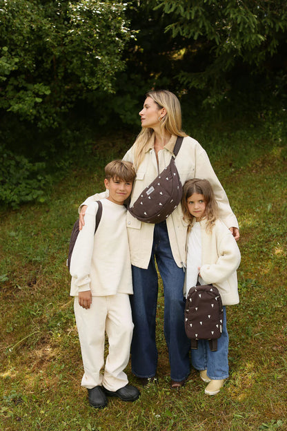 Brown Puffy Adult Fanny Pack