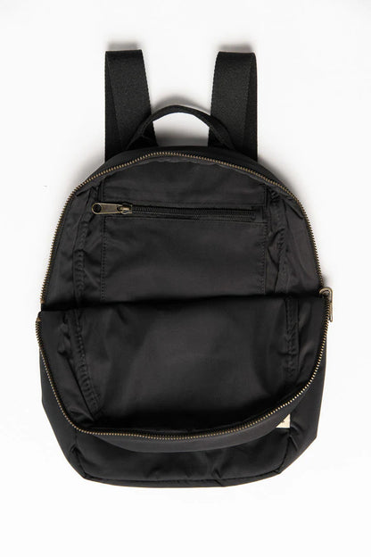 Brown Puffy Mini Backpack