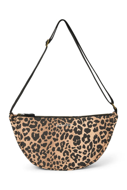 Brown Leopard Cotton Adult Fanny Pack