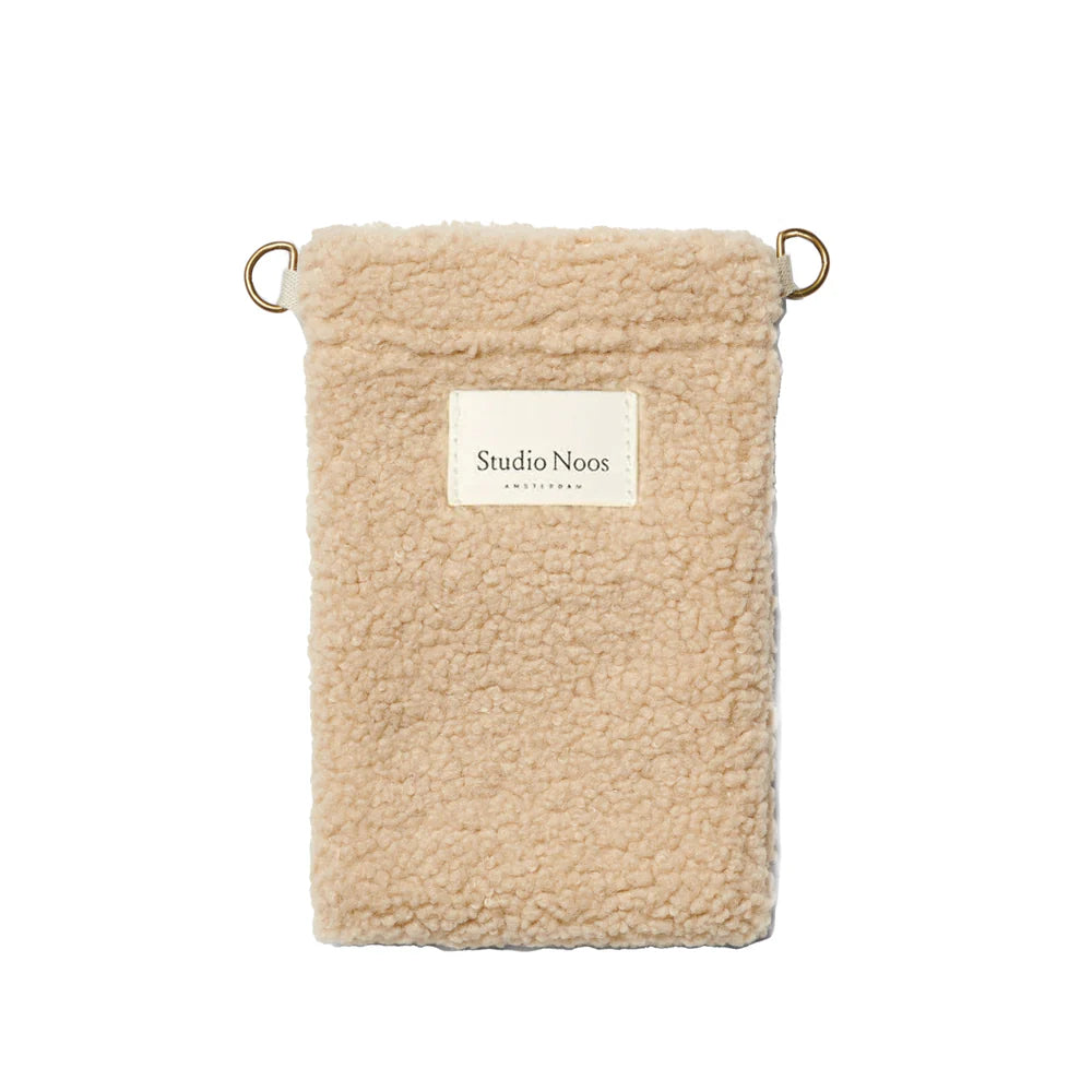 Black Teddy Phone Bag