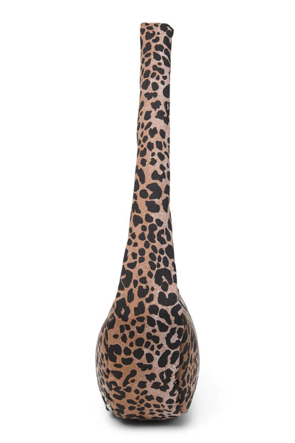 Hazel Leopard Soft Cotton Mini Cross Body Bag