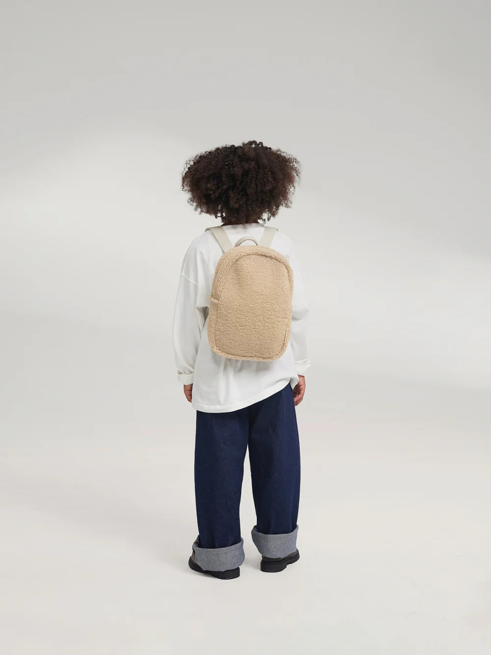 Brown Hearts Teddy Mini Backpack