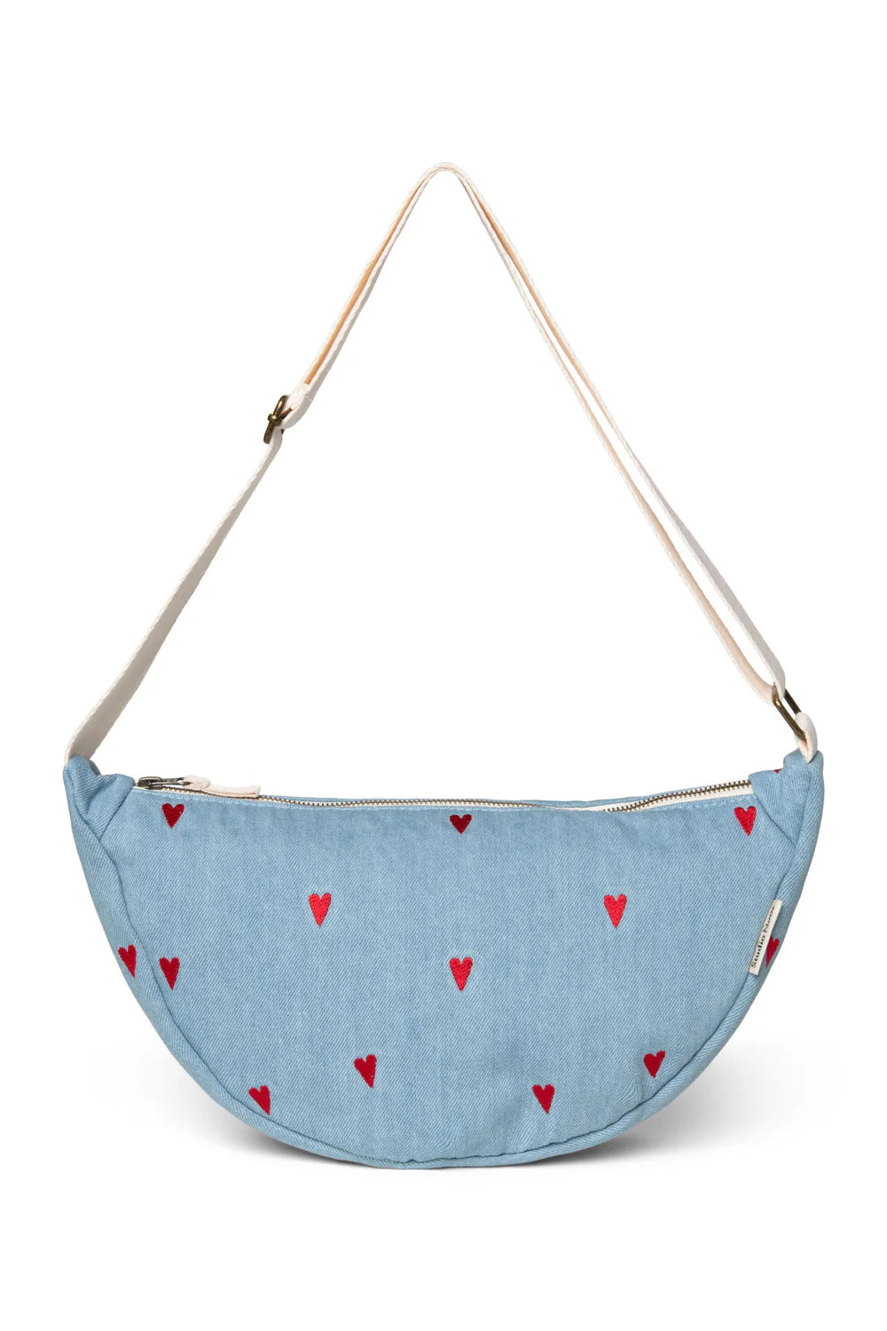 Grey Denim Adult Fanny Pack