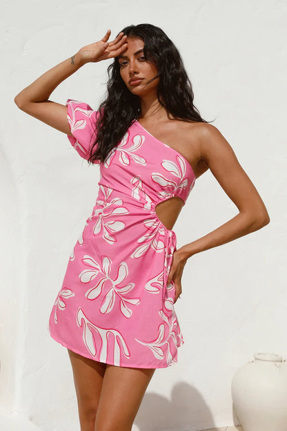Settle In Minikleid Pink
