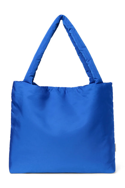 Purple Hearts Puffy Mom Bag