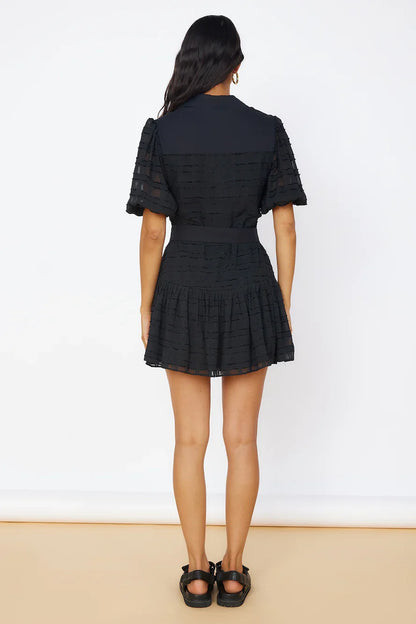 Süße Serenade Kleid Schwarz