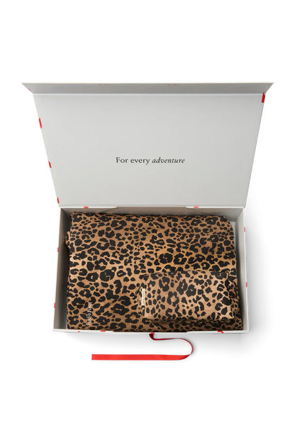 Brown Leopard Classic Gift Set