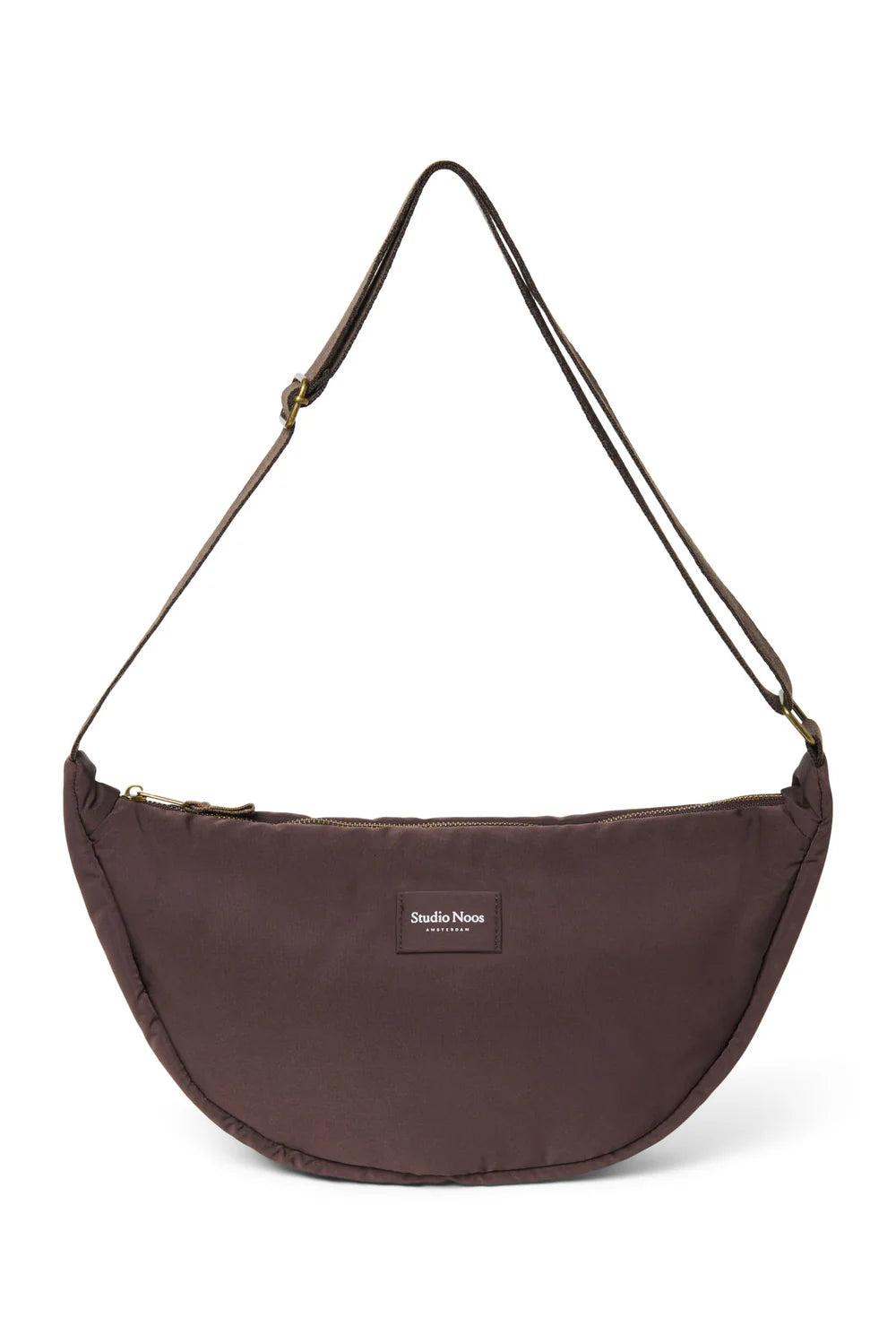 Brown Puffy Adult Fanny Pack